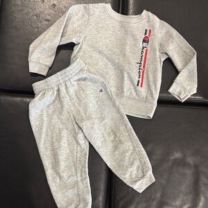 Champion Sweatshirt and Joggers Matching Set